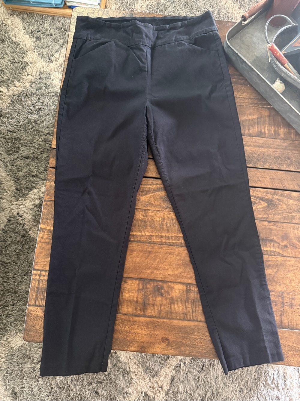Tribal Women's Black Chinos - Slim Tailored Fit